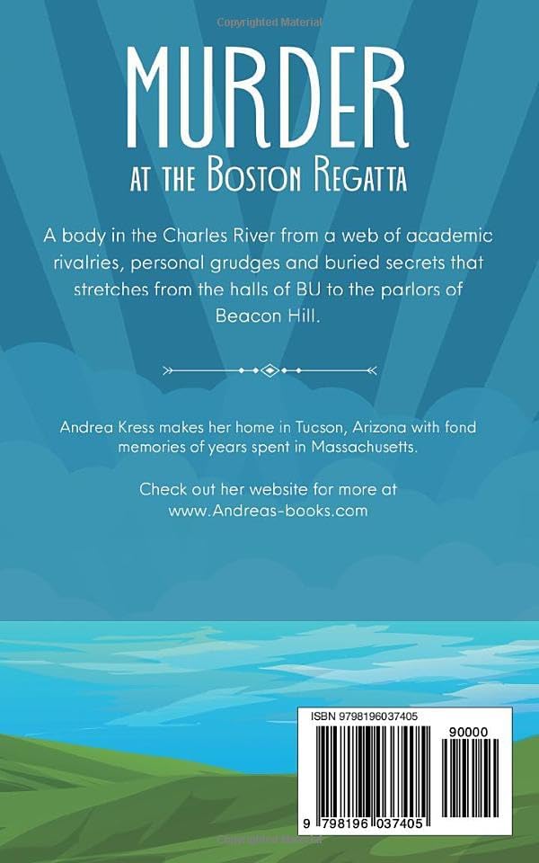 MURDER AT THE BOSTON REGATTA: Cozy Historical Mystery (Massachusetts Cozy Mystery) by ANDREA KRESS