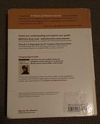 History of Western Society Since 1300 for Advanced Placement by John P. McKay