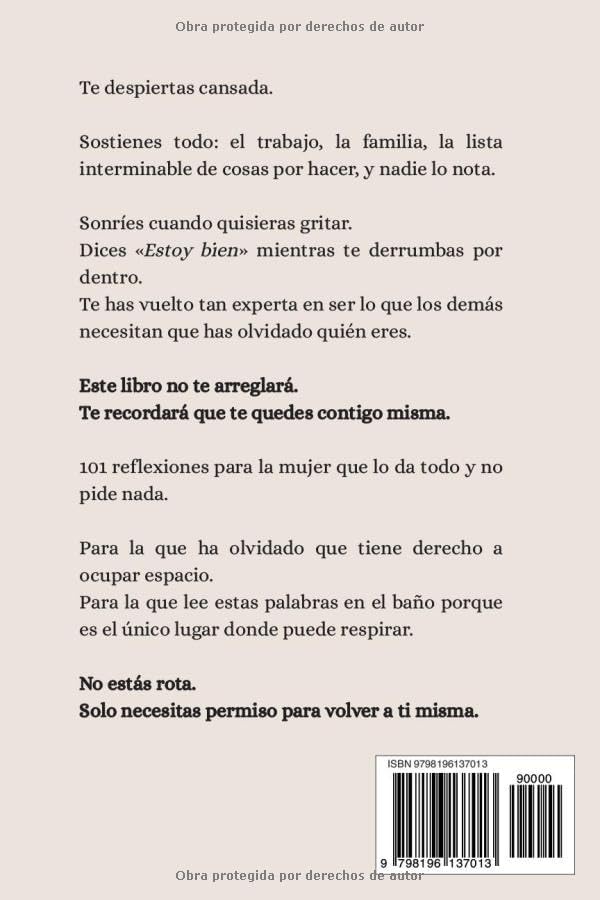 Quédate contigo: 101 reflexiones para mujeres Encontrar el camino de regreso a sí mismas (Spanish Edition) by Skye Reeds