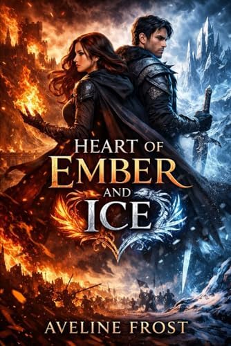 Heart of Ember and Ice: A Dark Romantasy of Obsession, Power, and Forbidden Fate (Heart of Ember and Ice Book 1) by Aveline Frost