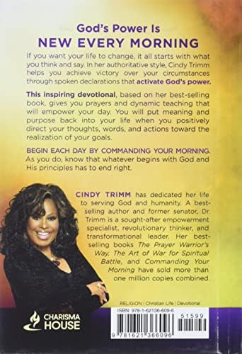 Commanding Your Morning Daily Devotional: Unleash God's Power in Your Life―Every Day of the Year by Cindy Trimm