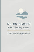 NEUROSPACED ADHD Cleaning Planner: ADHD Productivity for Adults by Makarios Products LLC