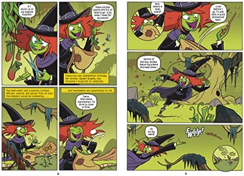 The Frog Prince's Curse: A Graphic Novel (Far Out Fairy Tales) by Benjamin Harper