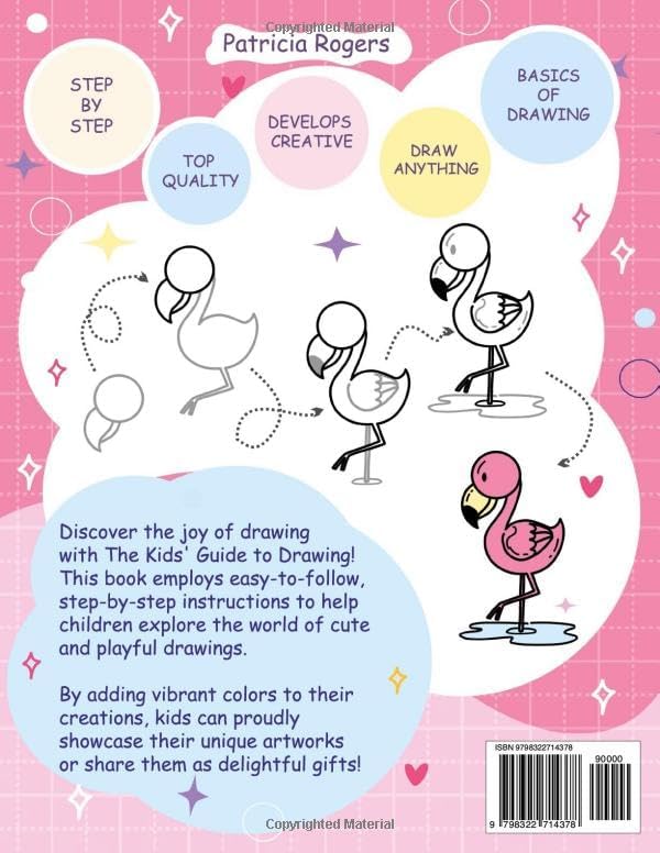 How to Draw Anything for kids: 300 Cute Step-by-Step Drawing Stuff: Amazing Food, Animals, Kawaii, Gifts and Other (How to draw books for kids) by Patricia Rogers