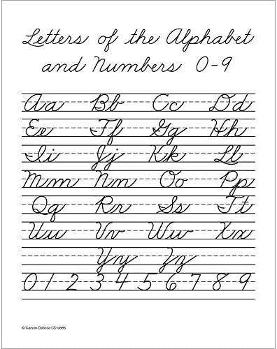 Carson Dellosa Beginning Cursive Handwriting Workbook, Traditional Writing Book With Number and Letter Tracing and Sight Words Practice, Classroom or Homeschool Curriculum by Carson-Dellosa Publishing