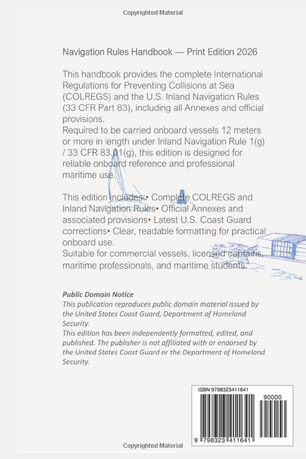 Navigation Rules And Regulations Handbook: (COLOR PRINT)- International Regulations and U.S. Inland Navigation Rules by Department of Homeland Security