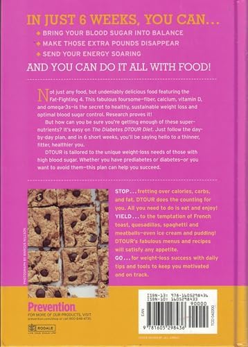 The Diabetes Dtour Diet: The Revolutionary New Food Cure by Barbara Quinn
