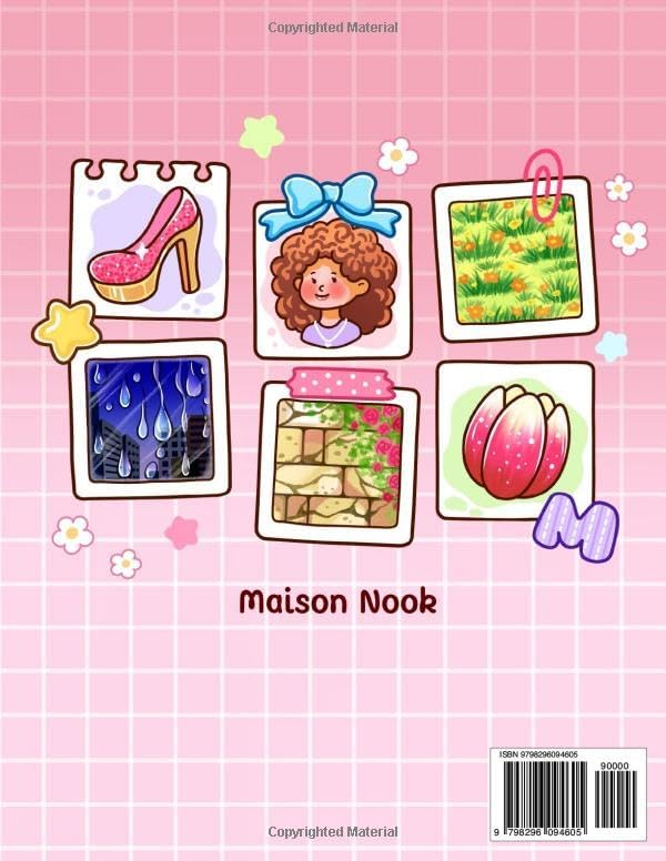 How To Color Cute Stuff: Easy Step-by-Step Coloring Guide for Adults and Teens Featuring Cute Patterns to Create, Practice, and Relax by Maison Nook