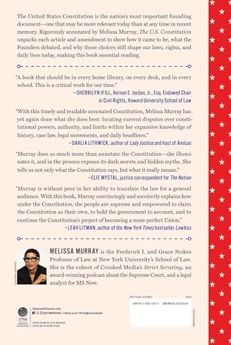 The U.S. Constitution: A Comprehensive and Annotated Guide for the Modern Reader by Melissa Murray