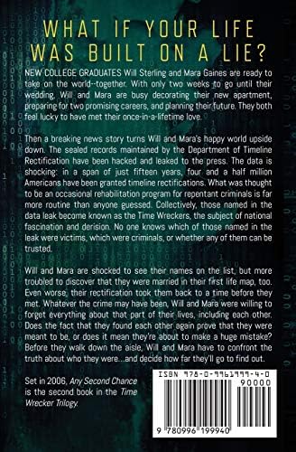 Any Second Chance (Time Wrecker Trilogy) by Ellen Smith