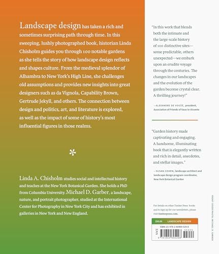 The History of Landscape Design in 100 Gardens by Linda A. Chisholm