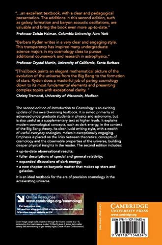 Introduction to Cosmology by Barbara Ryden
