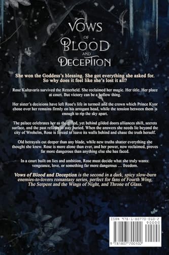 Vows of Blood and Deception: A Dark Enemies To Lovers Fantasy Romance Novel (The Hirathean Path) by Aria Ashbrook