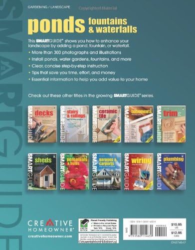 Ponds, Fountains & Waterfalls by Editors of Creative Homeowner