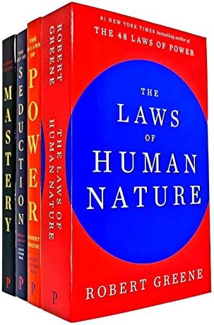 Robert Greene Collection 4 Books Set (The Art of Seduction, Mastery, The Concise 48 Laws of Power, The Laws of Human Nature) by Robert Greene