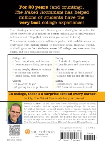 The Naked Roommate: And 107 Other Issues You Might Run Into in College (Essential College Life Survival Guide and Graduation Gift for Students, Banned Book) by Harlan Cohen