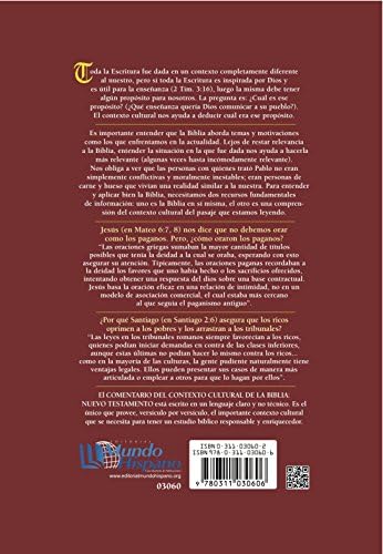 Comentario del contexto cultural de la Biblia. Nuevo Testamento (Spanish Edition) by Craig S. Keener