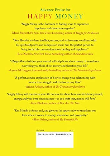 Happy Money: The Japanese Art of Making Peace with Your Money by Ken Honda