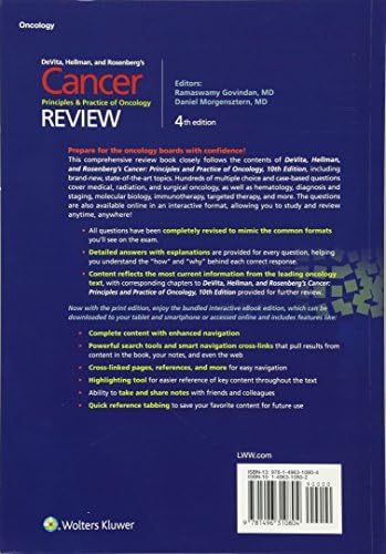 DeVita, Hellman, and Rosenberg's Cancer, Principles and Practice of Oncology: Review by Ramaswamy Govindan MD