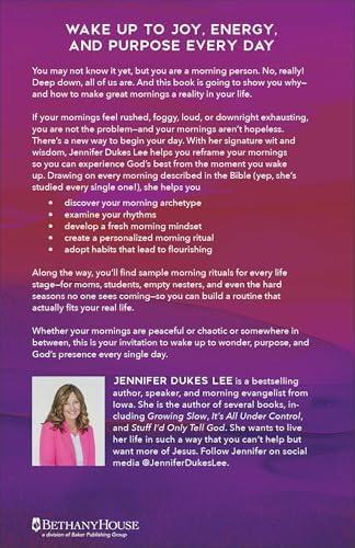 How to Love Your Morning: Faith-Filled Habits to Build a Life of Joy and Purpose One Day at a Time (Develop Rituals, Routines, and Prayers to See New Mercies Every Sunrise) ― Gift for Women & Mom by Jennifer Dukes Lee