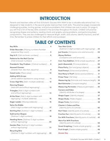 Scholastic Success with Math Grade 2 Workbook by Scholastic Teaching Resources