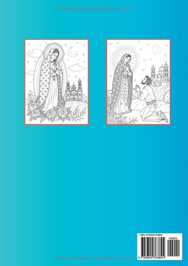 VIRGEN DE GUADALUPE LIBRO PARA COLOREAR (La Virgen María para Colorear) (Spanish Edition) by José Manuel Gutiérrez Arcos