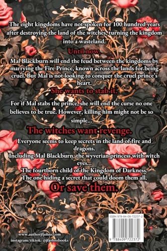 A kingdom of shadow and ash: Two enemies. One cursed fate. An enemies-to-lovers fantasy romance that will set the world on fire. (Kingdom of gods) by J. F.Johns