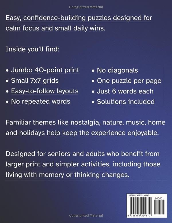 Memory Care Word Search for Seniors and Caregivers: 150 Simple Jumbo Print Puzzles for Dementia & Alzheimer’s Support (Memory Care Puzzle Books) by RC Schell