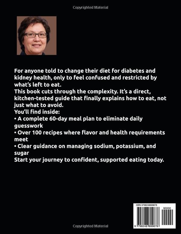 DIABETIC RENAL DIET COOKBOOK: Essential Meal Plans & Recipes to Support Kidney Health and Balanced Blood Sugar by DR. TERRI G. ALLEN