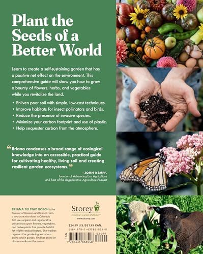 The Regenerative Gardener's Handbook: Essential Techniques for Growing a Garden That Leaves the Land Healthier Than You Found It by Briana Selstad Bosch