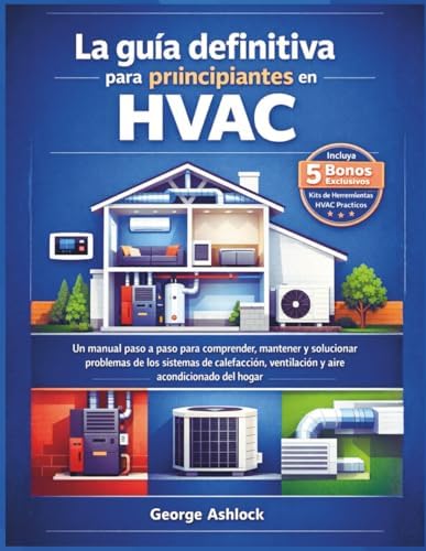 La guía definitiva para principiantes en HVAC: Un manual paso a paso para comprender, mantener y solucionar problemas de los sistemas de calefacción, ... acondicionado del hogar (Spanish Edition) by George Ashlock