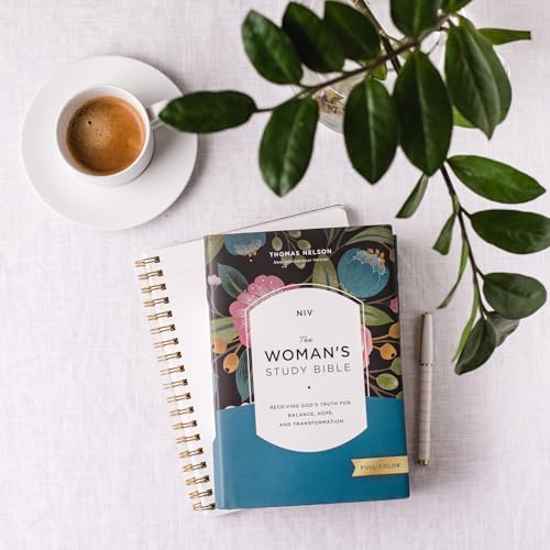 NIV, The Woman's Study Bible, Hardcover, Full-Color, Red Letter: Receiving God's Truth for Balance, Hope, and Transformation by Thomas Nelson