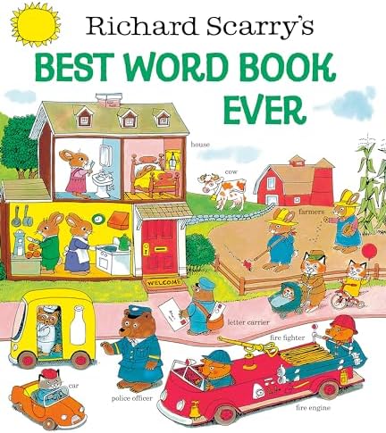 Richard Scarry's Best Word Book Ever (Giant Golden Book) by Richard Scarry