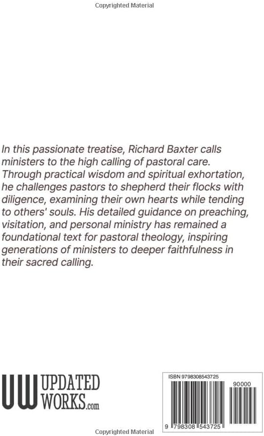The Reformed Pastor: Modern, Updated Translation by Richard Baxter