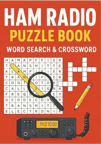 Ham Radio Puzzle Book: Ham Radio Puzzle Book: Engaging Word Searches and Crosswords for Hams by TinkerHut Publishing