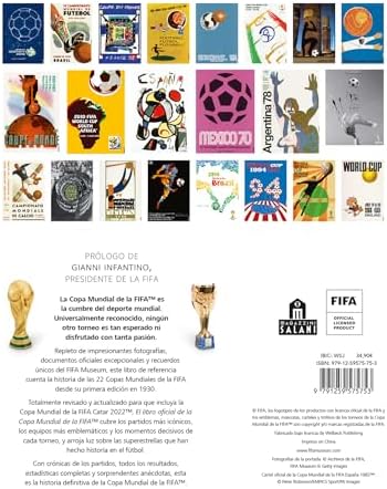 El libro oficial de la Copa Mundial de la FIFA: Selecciones, resultados, anécdotas y campeones. La historia de la competición más famosa del mundo (Spanish Edition) by Unknown Author