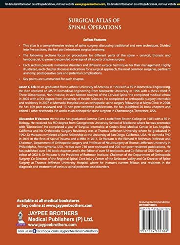 Surgical Atlas of Spinal Operations by Jason C. Eck