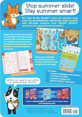 Summer Brain Quest: Between Grades 4 & 5 by Workman Publishing