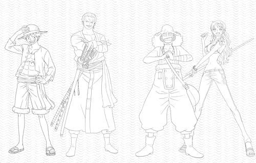 One Piece: The Official Coloring Book by Scholastic