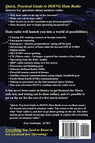 Quick, Practical Guide to DOING Ham Radio: Everything You Need to Know to Get Licensed and Operating! by Timothy S Jacobson