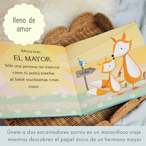 Tú Eres El Mayor: Keepsake Gift Book Celebrating Becoming a Big Brother or Sister (Spanish Edition) by Lucy Tapper