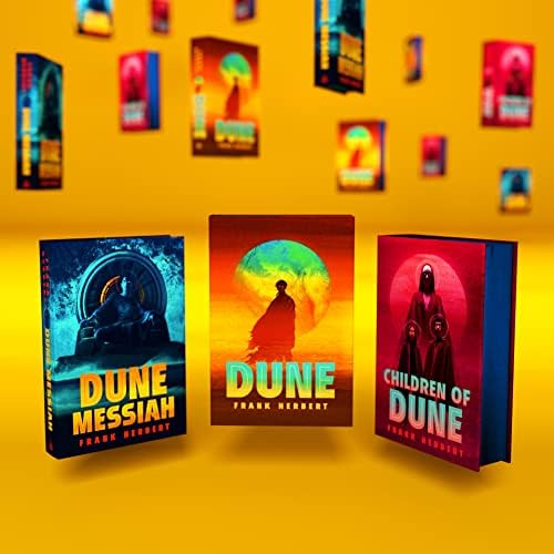 Frank Herbert's Dune Saga Books 1-3 Deluxe Hardcover Boxed Set: Dune, Dune Messiah, and Children of Dune by Frank Herbert
