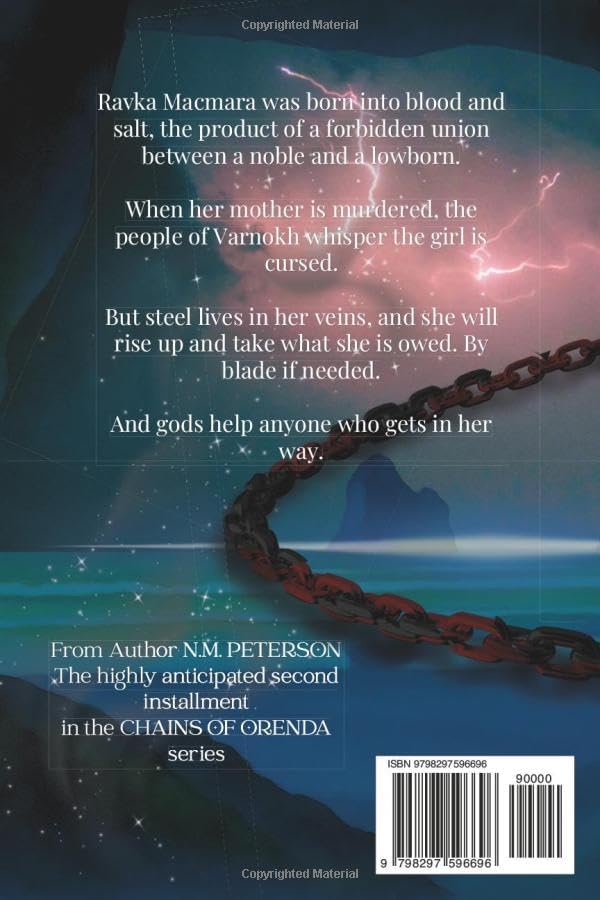When Blades Shatter: A Romantasy of Trauma, Betrayal, and Buried Secrets (Chains of Orenda) by N.M. Peterson