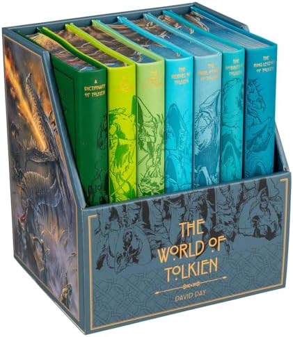 World of Tolkien Seven-Book Boxed Set by David Day