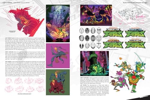The Art of Rise of The Teenage Mutant Ninja Turtles by Colin Stein