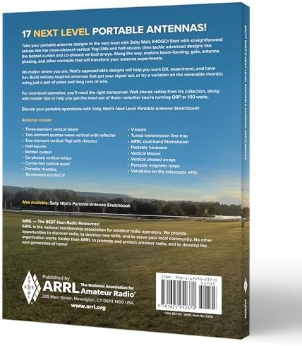 Salty Walt’s Next Level Portable Antenna Sketchbook by ARRL Inc.