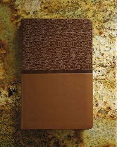NIV, ReadEasy Bible, Large Print, Leathersoft, Tan, Red Letter by Zondervan