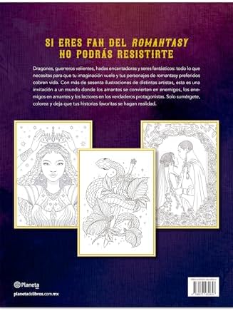 Romantasy: Libro para colorear / Romantasy: Coloring Book (Spanish Edition) by Ana Bidault