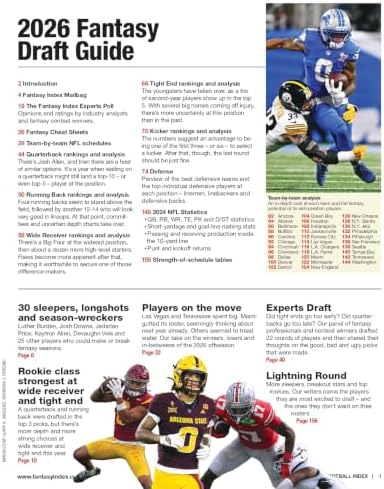 Fantasy Football Index 2026 | All the data you need to win your fantasy football league by Fantasy index