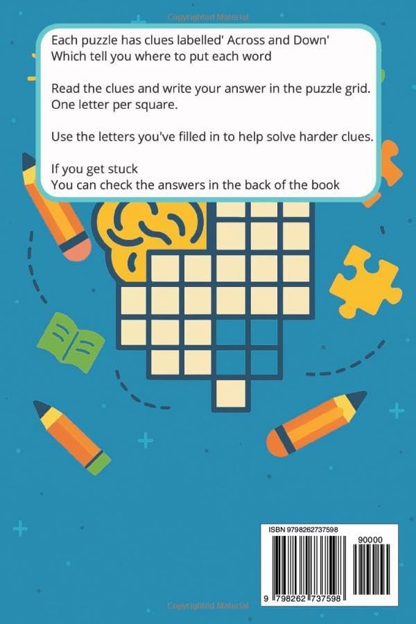 ADHD Learning Puzzles for Kids: Fun Crossword Activities to Build Focus, Memory, and Attention Skills by Leval Ainah